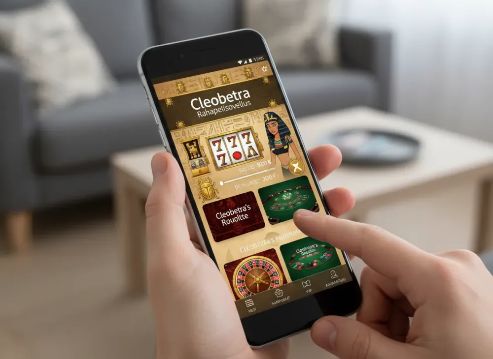 Cleobetra app vedonlyöntiin ja kasinopelaamiseen